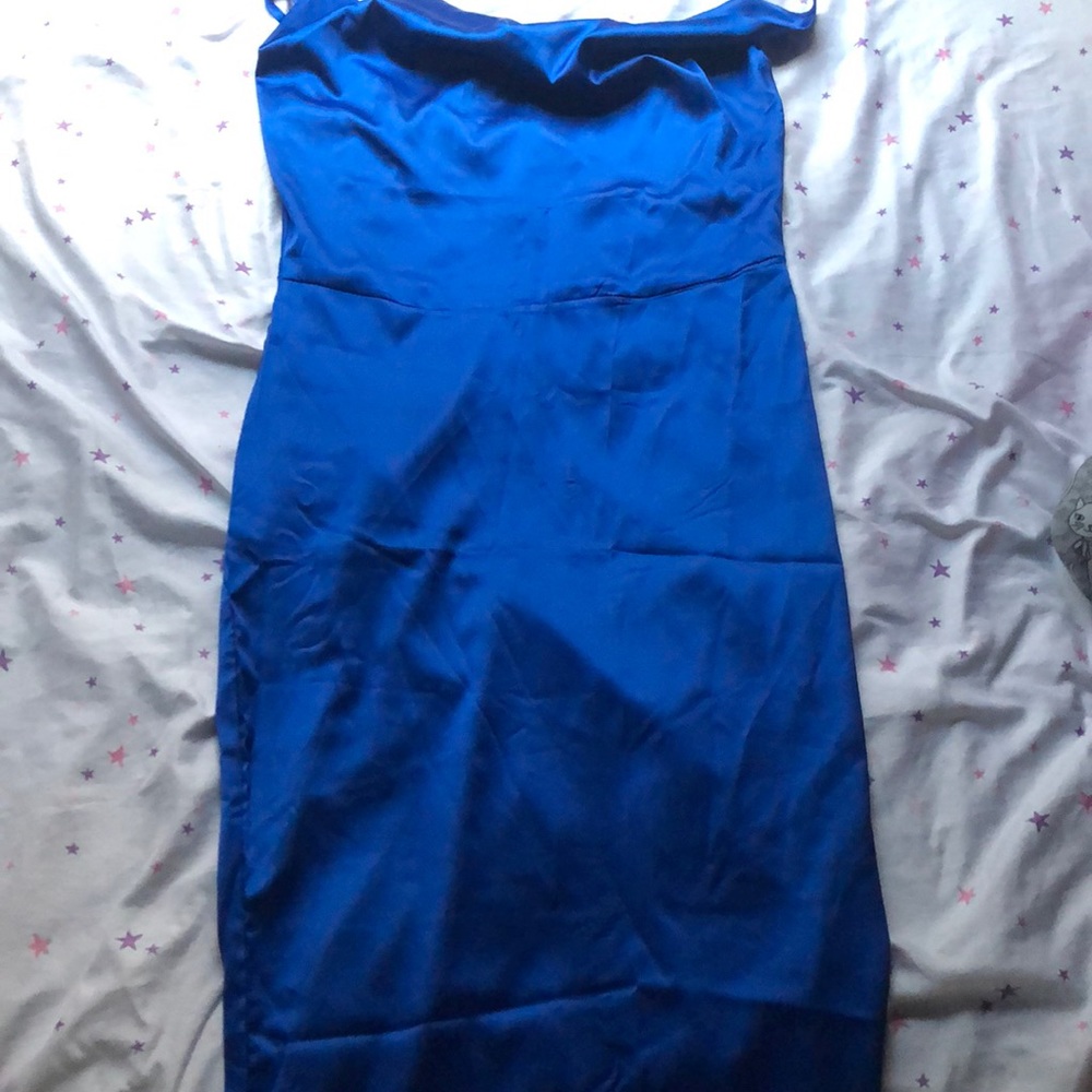 Royal blue dress never worn before